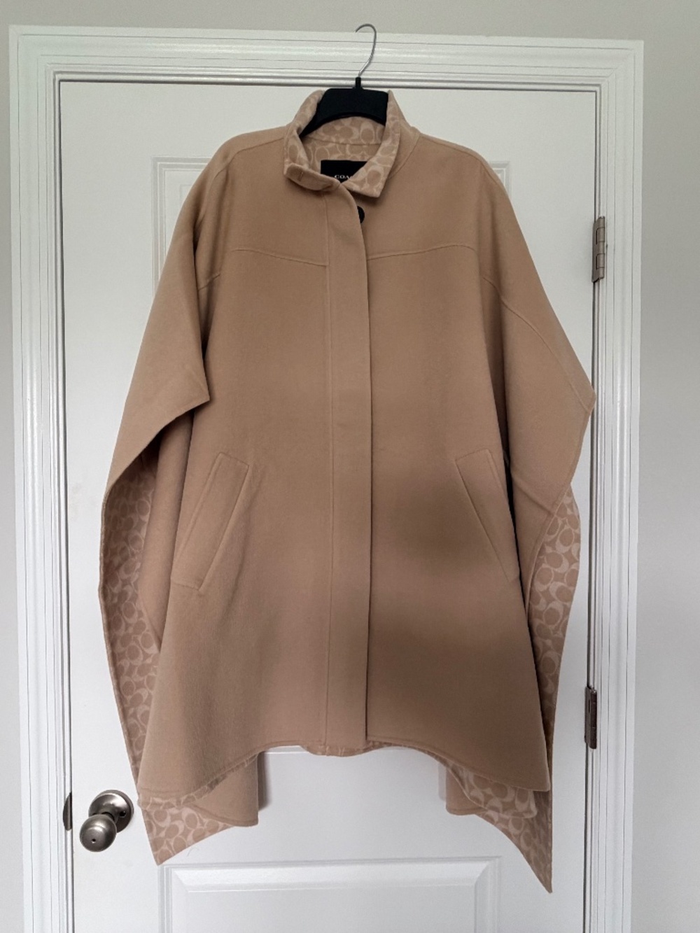 Coach Signature Poncho NWOT One Size